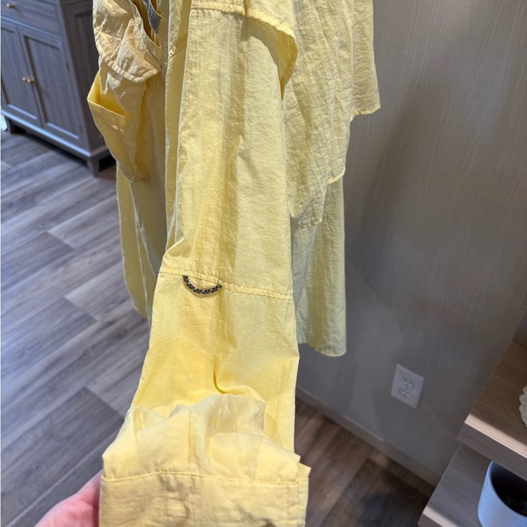Columbia Yellow Button-Up Shirt - Picture 3 of 8